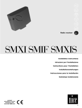 Nice SMXI SMIF and SMXIS Manuale del proprietario