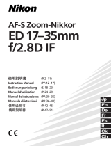 Nikon 17-35mm Manuale utente