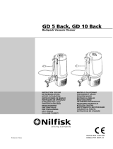 Nilfisk-ALTO GD 10 BACK Manuale utente