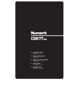 Numark  CDN77USB  Manuale del proprietario