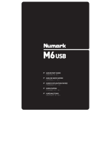 Numark M6USBBLACK Manuale utente