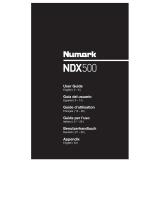 Numark NDX 500 Manuale utente