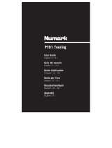Numark PT01 Touring turntable Manuale utente
