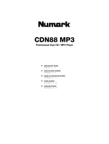 Numark CDN88 MP3 Manuale utente