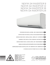 Olimpia Splendid NEXYA S4 inverter 9/12/18/24 Manuale utente