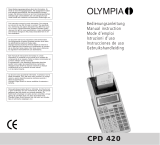 Olympia CPD 420 Manuale utente