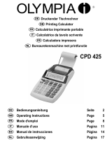 Olympia CPD 425 Manuale del proprietario