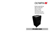 Olympia PS 850 CCD Istruzioni per l'uso