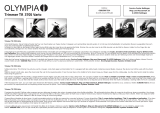 Olympia TR 3705 Vario Manuale utente