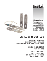 Omega OM-EL-WIN-USB-LCD Manuale del proprietario