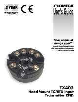 Omega TX402 Manuale del proprietario