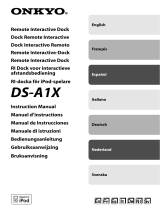 ONKYO DS-A1X Manuale del proprietario