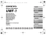 ONKYO UWF-1 Manuale del proprietario