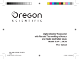 Oregon Scientific BAR 122HGN Manuale utente
