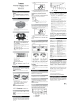 Oregon Scientific PE326 CA Manuale utente