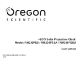 Oregon Scientific RM336PESU Manuale utente