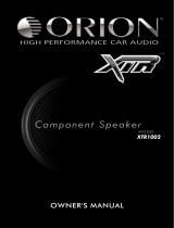 Orion XTR1002 Manuale del proprietario