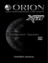 Orion XTR52  Manuale del proprietario
