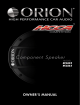 Orion Car Audio HCCA62  Manuale utente