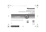 Panasonic HH014E Manuale del proprietario