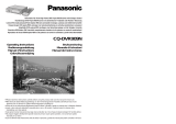 Panasonic CQDVR909N Istruzioni per l'uso