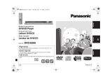 Panasonic dvd s295 Manuale del proprietario