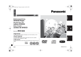 Panasonic DVD-S33 Manuale del proprietario