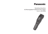 Panasonic ERGP80 Manuale del proprietario