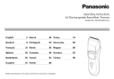 Panasonic ER2201 Manuale del proprietario
