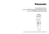 Panasonic ER-GB70 Manuale del proprietario