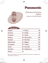 Panasonic ES2055 Manuale del proprietario