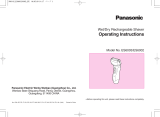 Panasonic ES6003E8 Manuale del proprietario