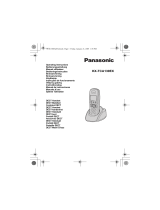 Panasonic kx-tca130 Manuale del proprietario