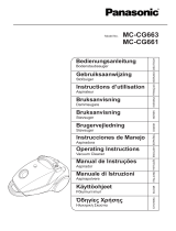 Panasonic mc cg 661 ke 79 Manuale del proprietario