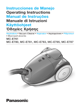 Panasonic MC-E787 Manuale del proprietario