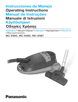 Panasonic mc e 985 Manuale del proprietario