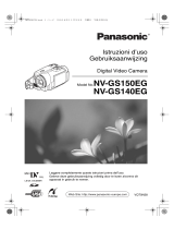 Panasonic NVGS150 Manuale del proprietario