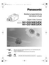 Panasonic nv gs 180 Manuale del proprietario