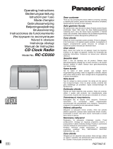 Panasonic RCCD350 Istruzioni per l'uso