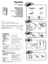 Panasonic RQSX43 Istruzioni per l'uso