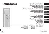 Panasonic RR-US300E Diktiergerät Manuale del proprietario