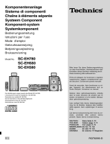 Technics SCEH780 Manuale del proprietario