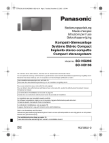 Panasonic SCHC195EG Manuale del proprietario