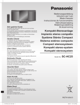 Panasonic SCHC25EG Manuale del proprietario