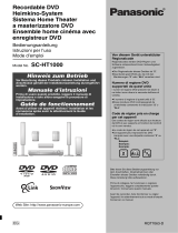 Panasonic sc ht 1000 Manuale del proprietario