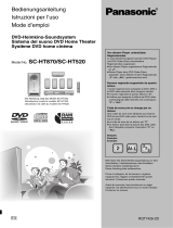 Panasonic SCHT520 Manuale del proprietario