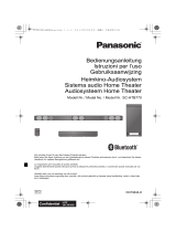 Panasonic SCHTB770EG Istruzioni per l'uso