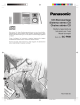 Panasonic SCPM9 Manuale del proprietario
