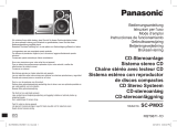 Panasonic SCPMX5EG Manuale del proprietario