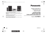 Panasonic SC-PMX74EG Manuale del proprietario